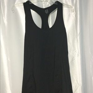Champion Size L Black DuoDry Racerback Tank Top